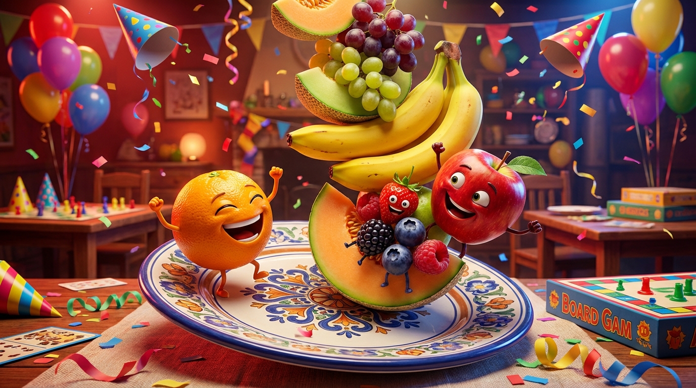 découvrez fruit mountain party, le jeu d'aventure fruitée débarquant sur switch 2 et switch en 2026. préparez-vous à une expérience ludique et colorée pleine de défis et de fun!