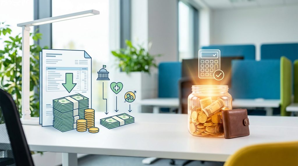 découvrez combien vous gagnez réellement avec un salaire de 2500 € brut en net, en tenant compte des cotisations et des charges sociales.