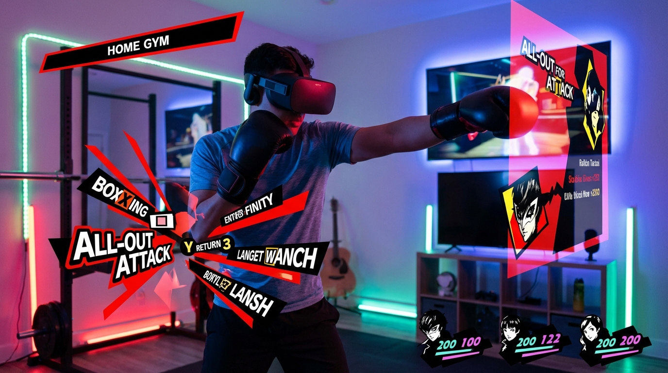 découvrez fitness boxing 3 : pack persona 5 royal et entraînez-vous tout en profitant des musiques cultes de la célèbre saga. alliez fitness et plaisir musical pour une expérience unique!