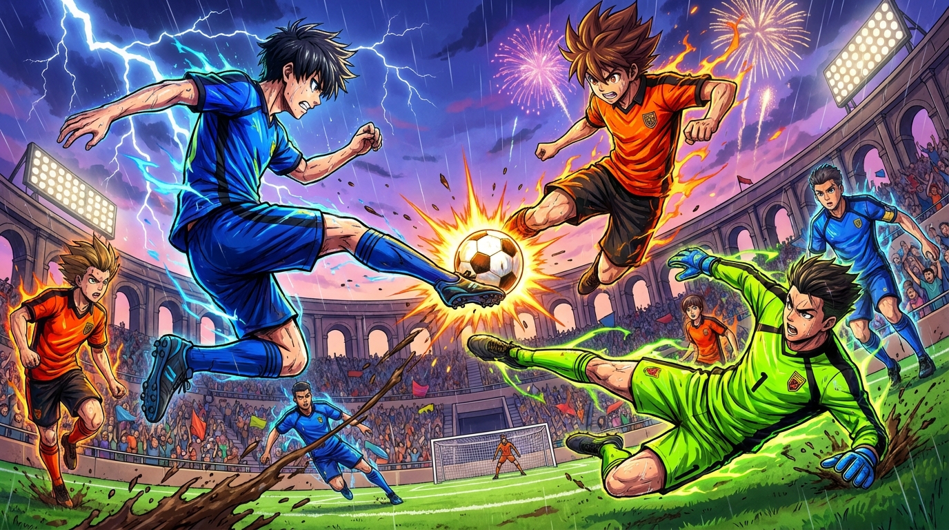 découvrez inazuma eleven: victory road avec l'annonce d'ares et l'ajout du mode légendaire pour une expérience de jeu intense et inédite.