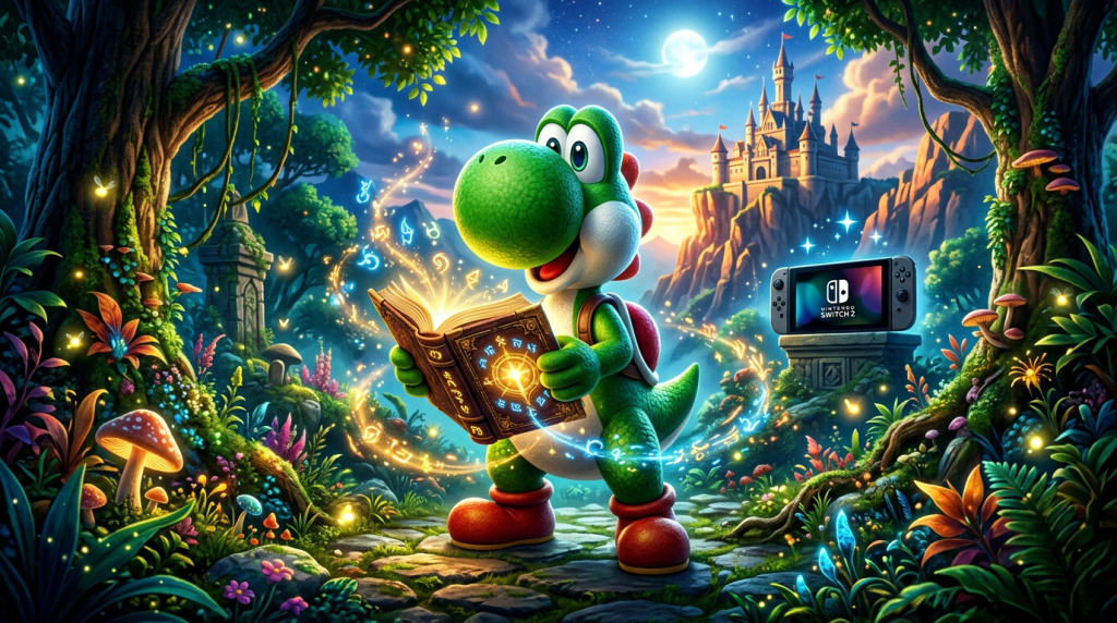 découvrez la bande-annonce excitante de 'yoshi et le livre mystérieux' et notez la date de sortie officielle sur nintendo switch 2, prévue pour le 21 mai. ne manquez pas cette nouvelle aventure magique avec yoshi !