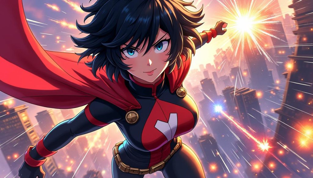 découvrez nana shimura dans le nouveau dlc de my hero academia all’s justice sur ps5 et vivez des combats intenses avec cette héroïne emblématique.