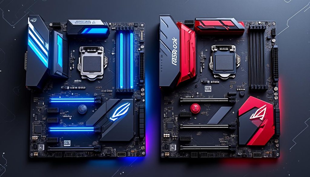 découvrez tout ce qu'il faut savoir sur les cartes mères asus et asrock, avec une comparaison détaillée et des conseils d'achat pour choisir la meilleure option selon vos besoins.