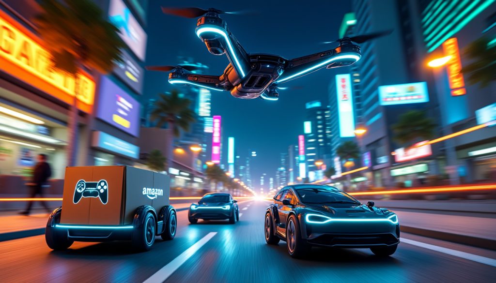 découvrez comment l'intelligence artificielle transforme la livraison le jour même des jeux physiques chez amazon, améliorant rapidité et efficacité pour une expérience client optimale.