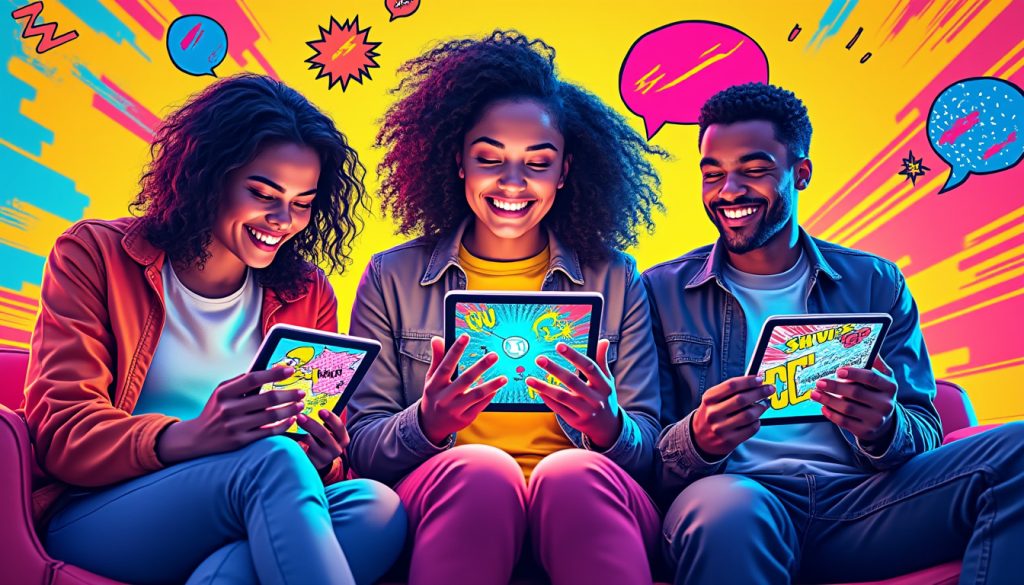 découvrez pocket comics, la nouvelle façon innovante et pratique de lire des bandes dessinées sur votre appareil mobile, où que vous soyez.