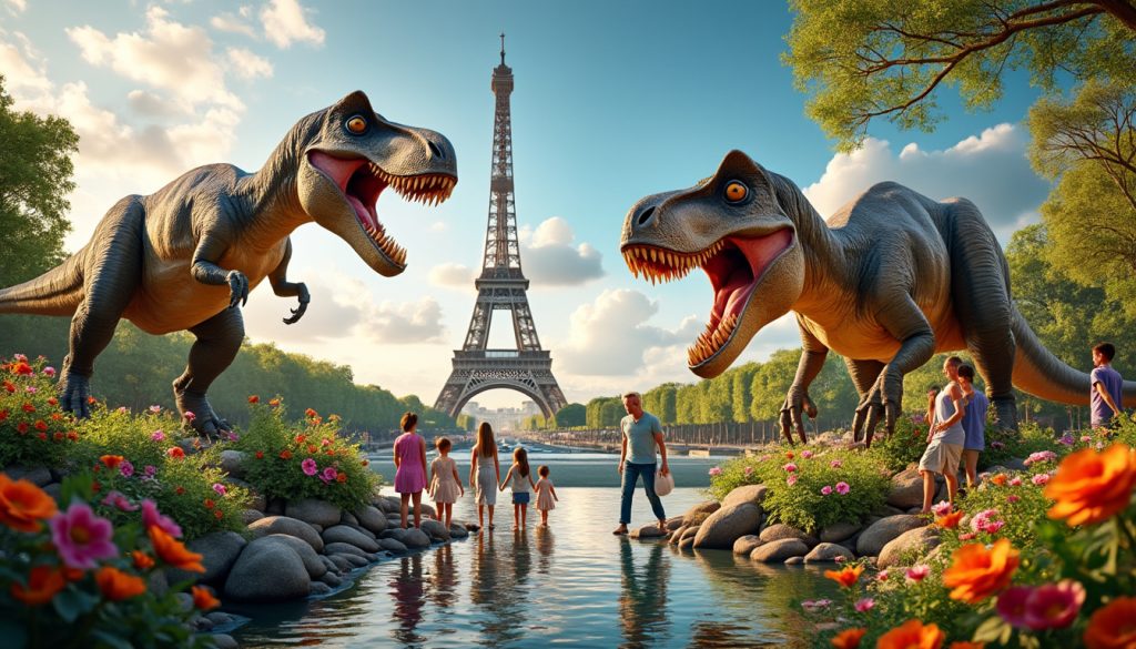 découvrez dinos alive paris, une aventure immersive unique pour toute la famille, où petits et grands explorent l'univers fascinant des dinosaures grâce à des expériences interactives et captivantes.