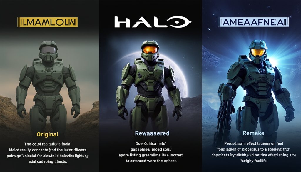 découvrez notre analyse complète des graphismes de halo campaign evolved, comparant la version originale, la version remasterisée et le remake pour comprendre leurs différences visuelles et améliorations.