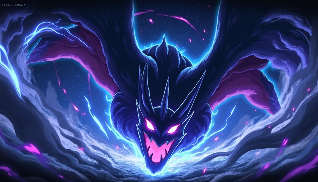 découvrez la puissance de la méga-évolution et plongez dans l'obscurité intense avec la nuit noire au jcc pokémon. préparez-vous à des combats épiques et des stratégies inédites !