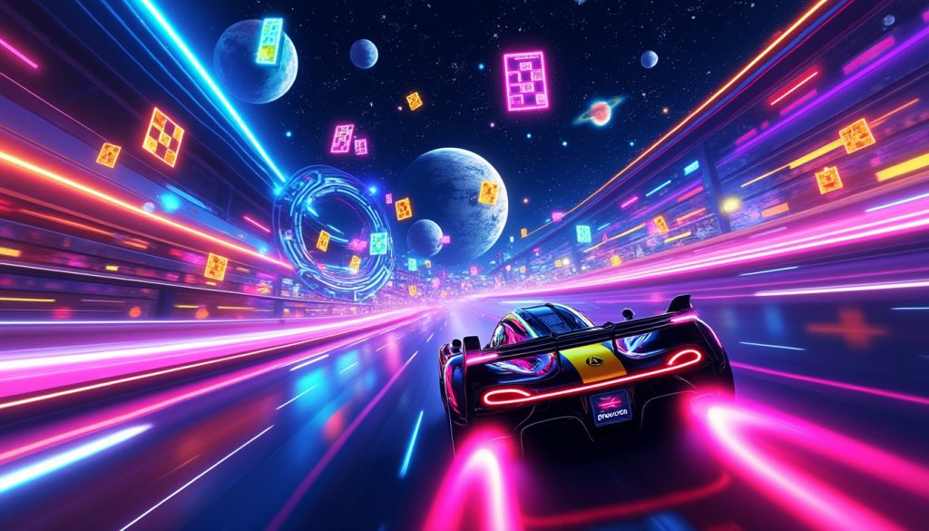 découvrez tetris® 99 et plongez dans le grand prix cosmique avec le trailer époustouflant sur nintendo switch 2. préparez-vous à une expérience de jeu intense et spectaculaire !